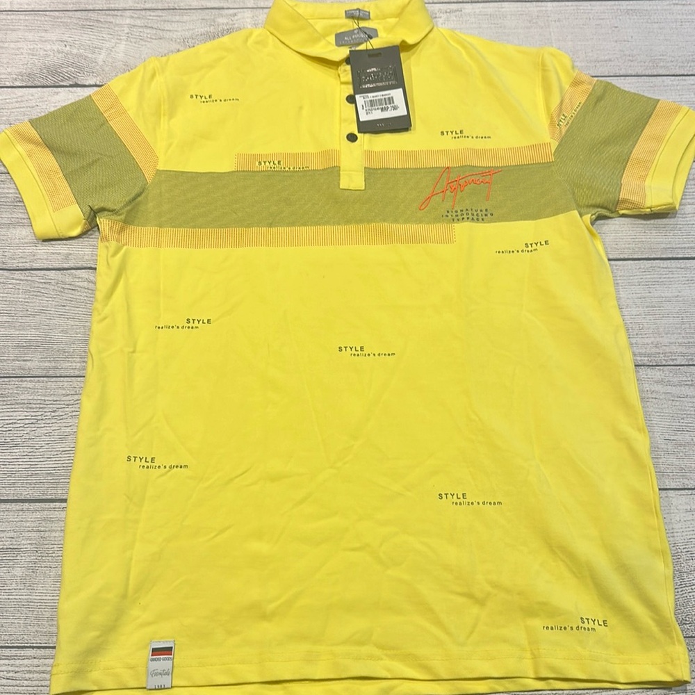 Men’s polo shirt size M by All Rugged Spitalfields NWT